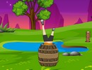 Escape Boy from Barrel