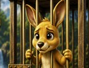 Baby Wild Kangaroo