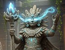 Statue Temple Shaman
